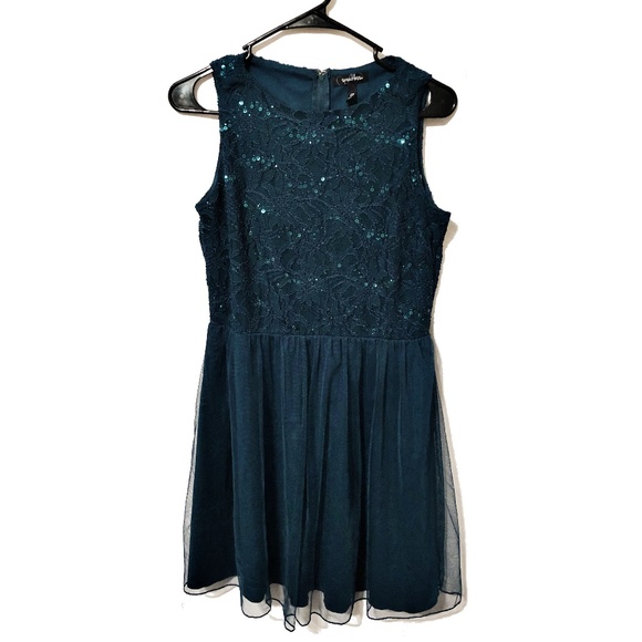 Speechless Dresses & Skirts - Speechless Dark Teal Cocktail Dress